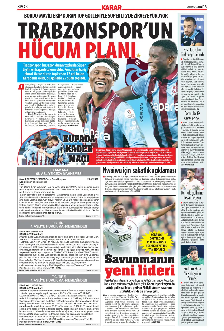 "Eyvah! Skriniar'da Fenerbahçelileri endişelendiren gelişme" | Sporun manşetleri - 29