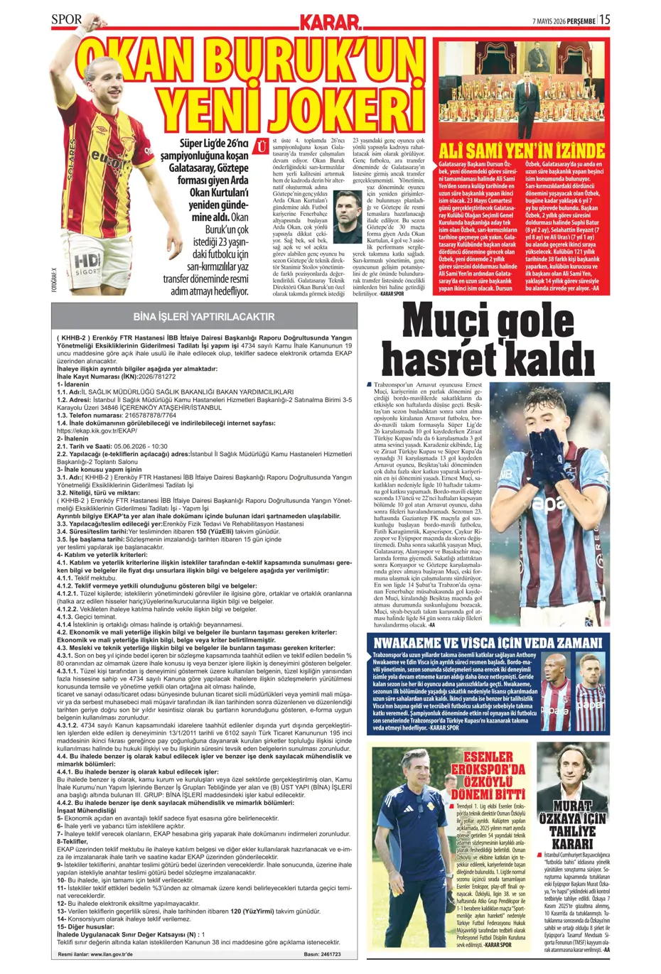 İşte Hakan Safi'nin teknik direktör adayları | Sporun manşetleri  - 11