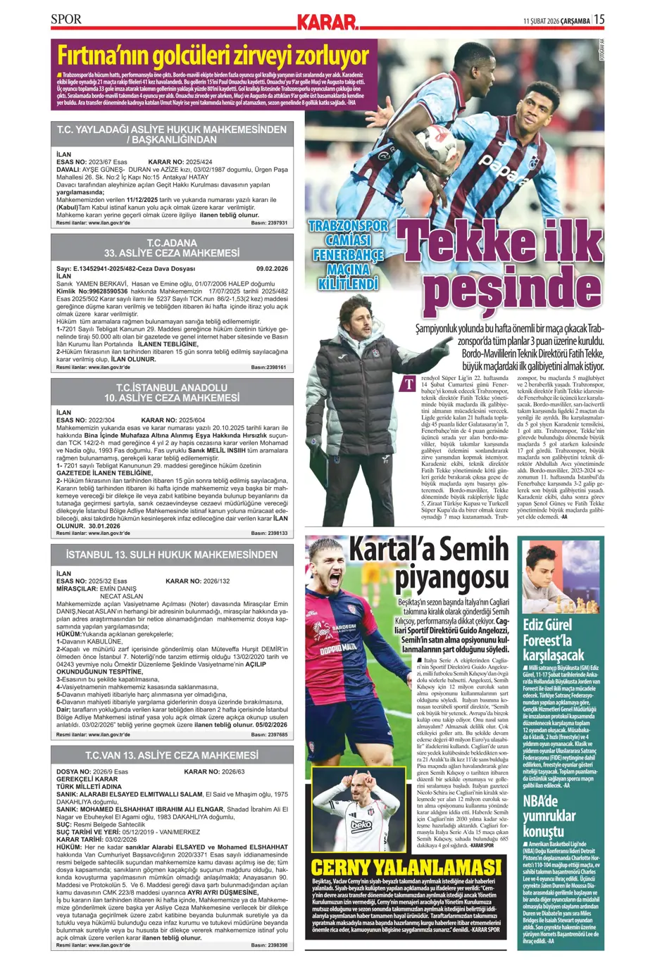 "Lemina ve Icardi için Galatasaray'dan kesin karar çıktı" | Sporun manşetleri - 26 "Lemina ve Icardi için Galatasaray'dan kesin karar çıktı" | Sporun manşetleri - 26
