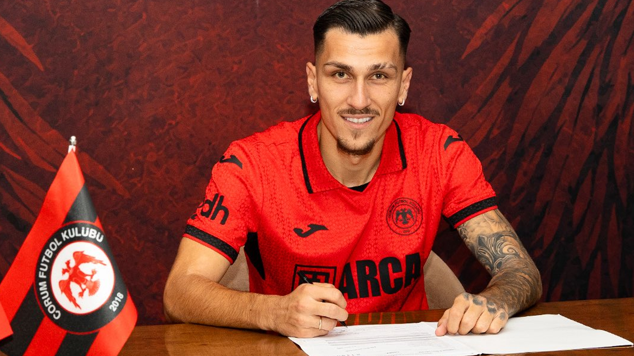 Çorum FK'den kadroya bir takviye daha: Alexandros Kyziridis
