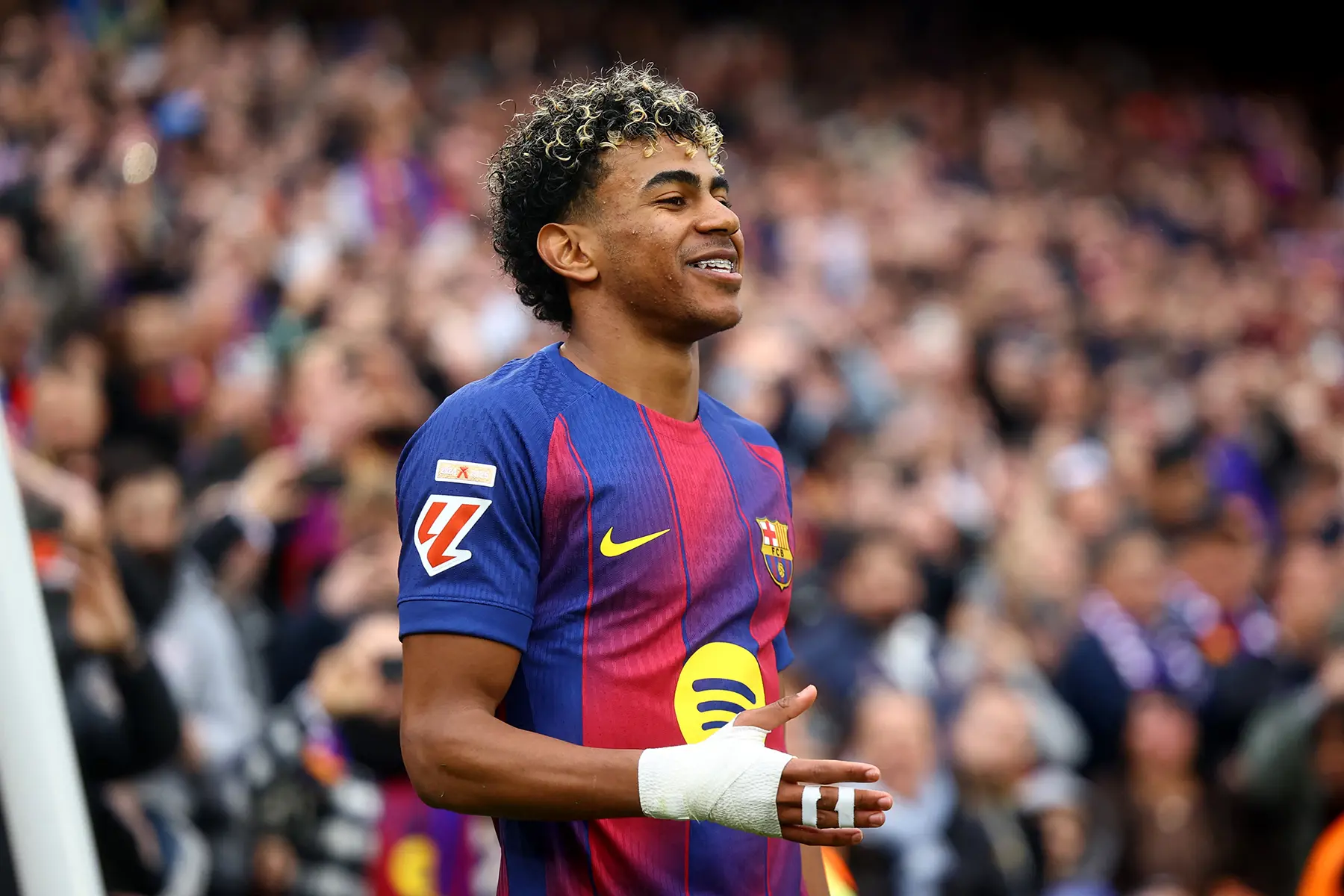 Lamine Yamal'ın tarihe geçtiği maçta Barcelona'dan farklı galibiyet