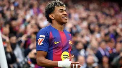 Lamine Yamal'ın tarihe geçtiği maçta Barcelona'dan farklı galibiyet
