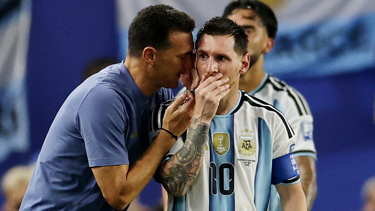 Messi'ye Durmak Yok! Scaloni'den 39'luk Yıldız İçin 'Bana Ne?' Tadında Açıklama!