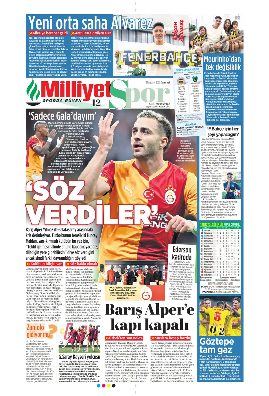 "Beşiktaş'ın hastası Keito Nakamura" | Sporun manşetleri - 17 "Beşiktaş'ın hastası Keito Nakamura" | Sporun manşetleri - 17
