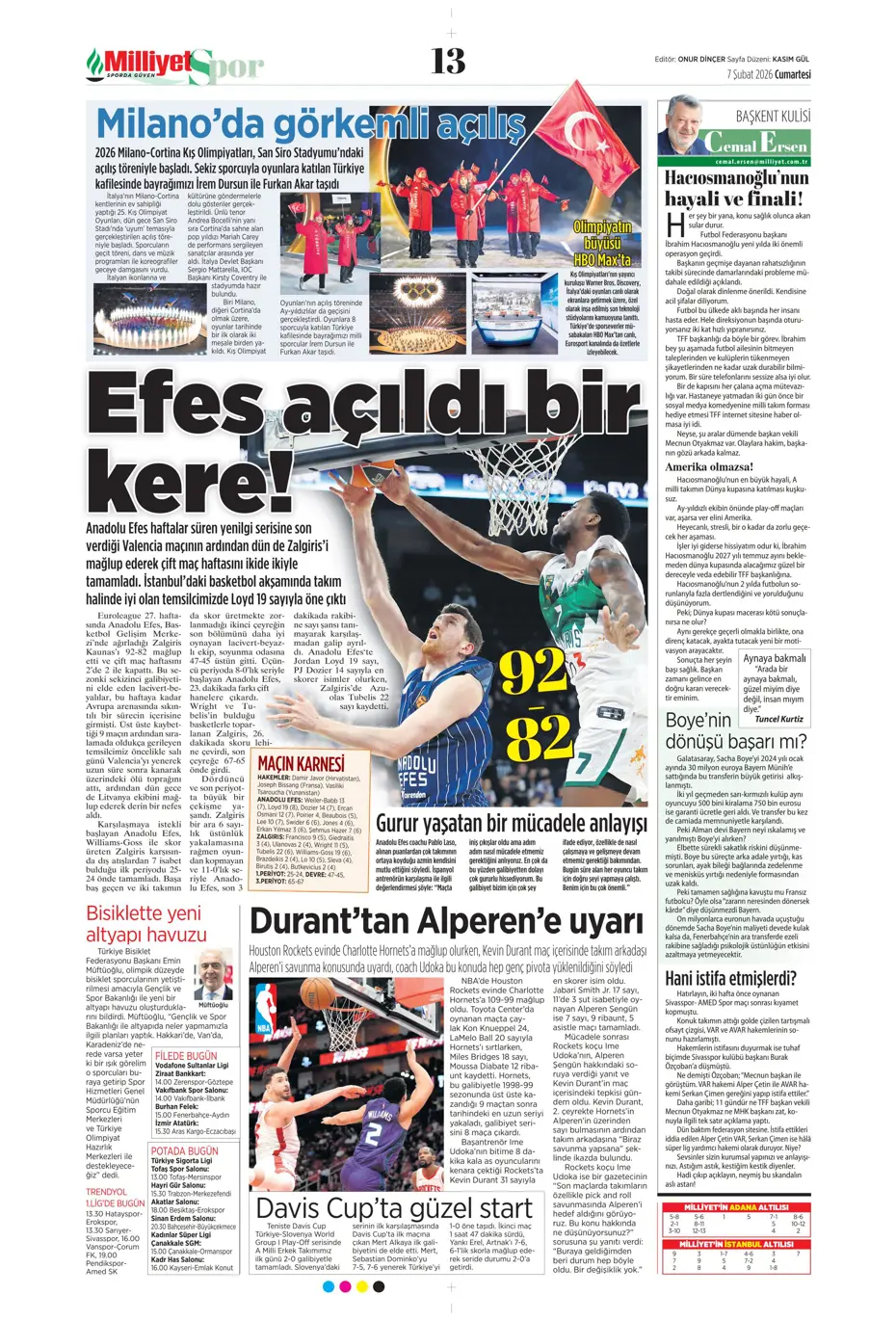 "Icardi ile 2+1 yıl daha" | Sporun manşetleri - 32