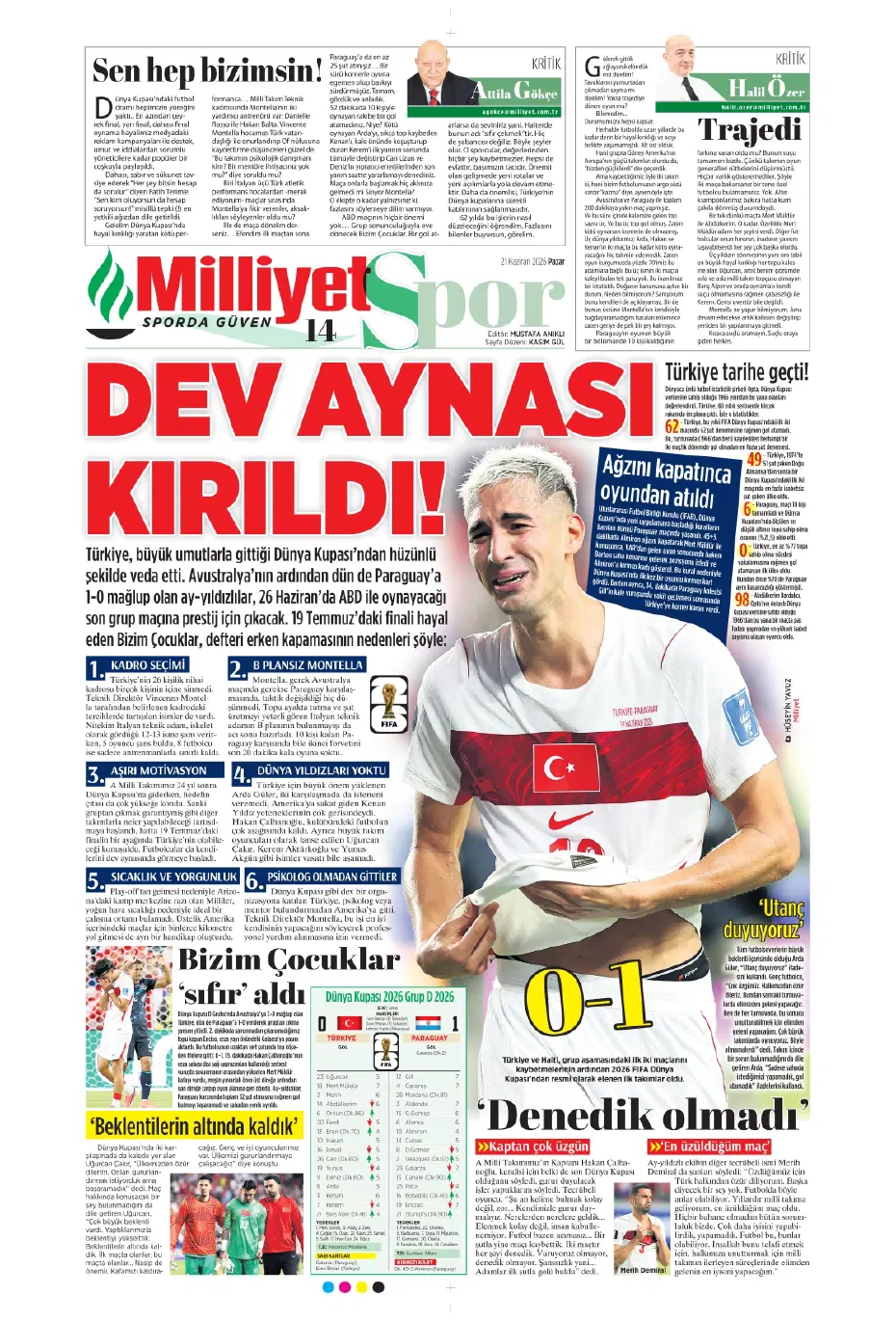 İsmail Kartal sonrası Cengiz Ünder kararı | Sporun manşetleri - 21