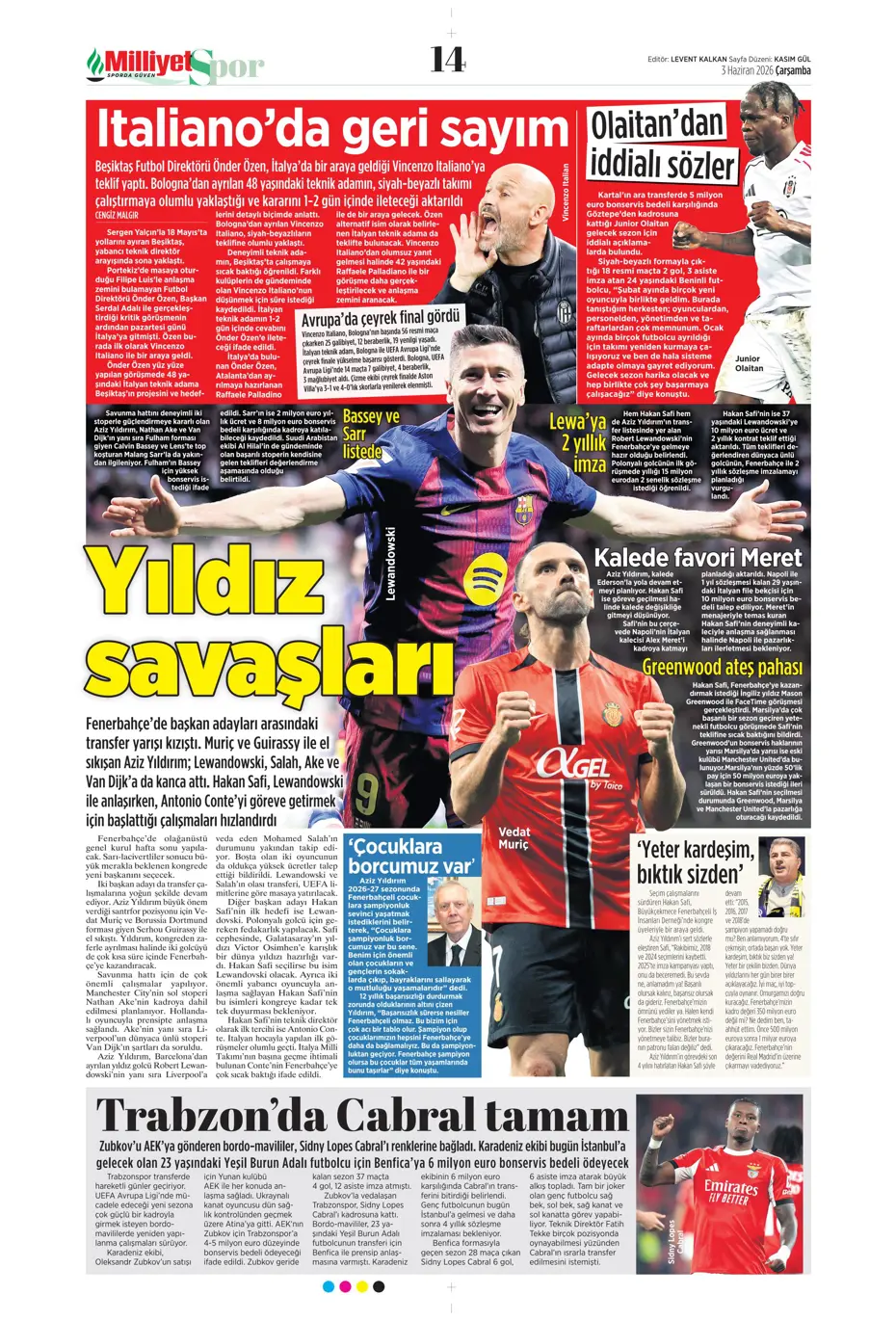 Hakan Safi'den kaleci bombası: Maldini bu ismi bizzat önerdi | Sporun manşetleri - 27