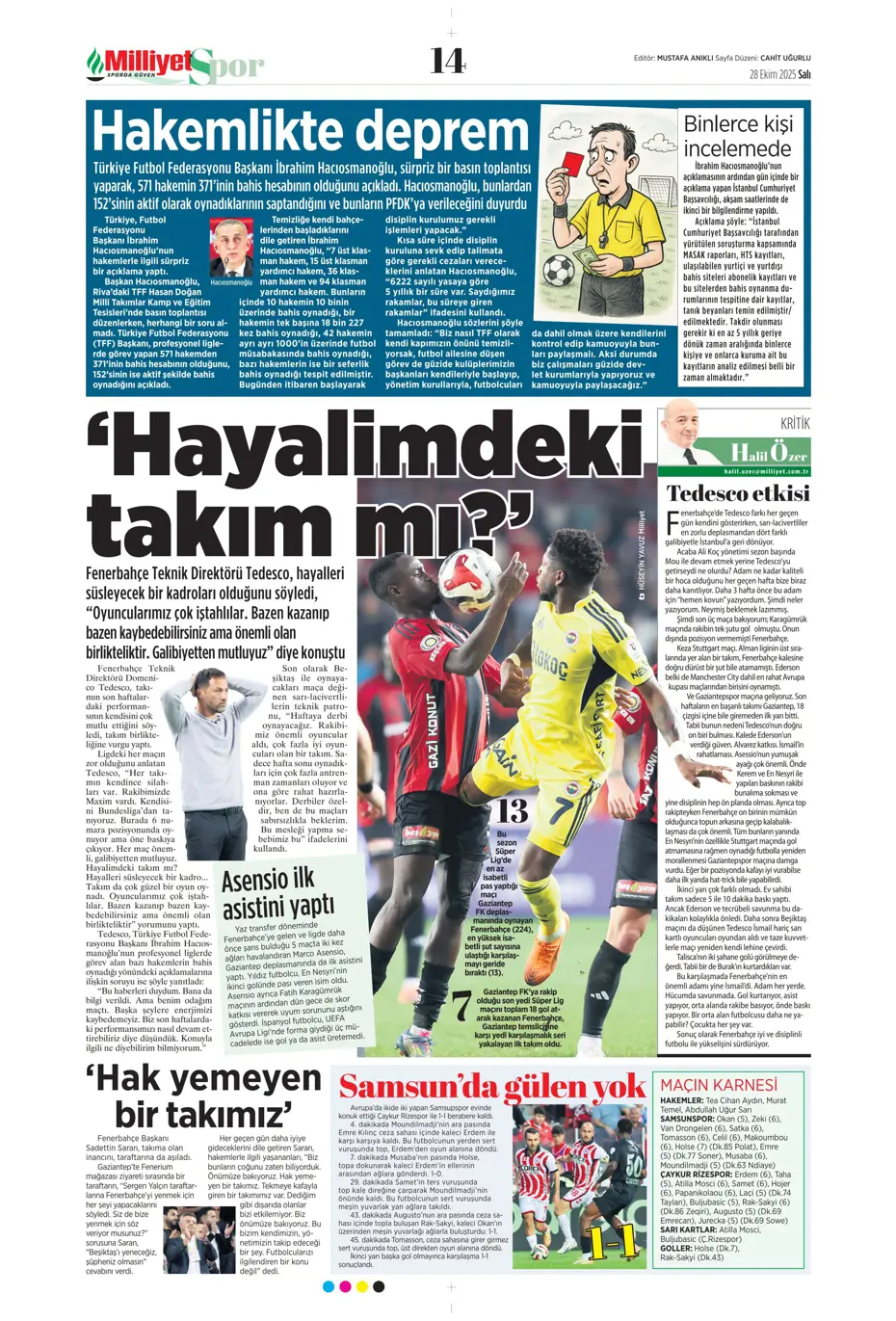 "Galatasaray'dan ocakta 2 bomba transfer" | Sporun manşetleri - 17 "Galatasaray'dan ocakta 2 bomba transfer" | Sporun manşetleri - 17