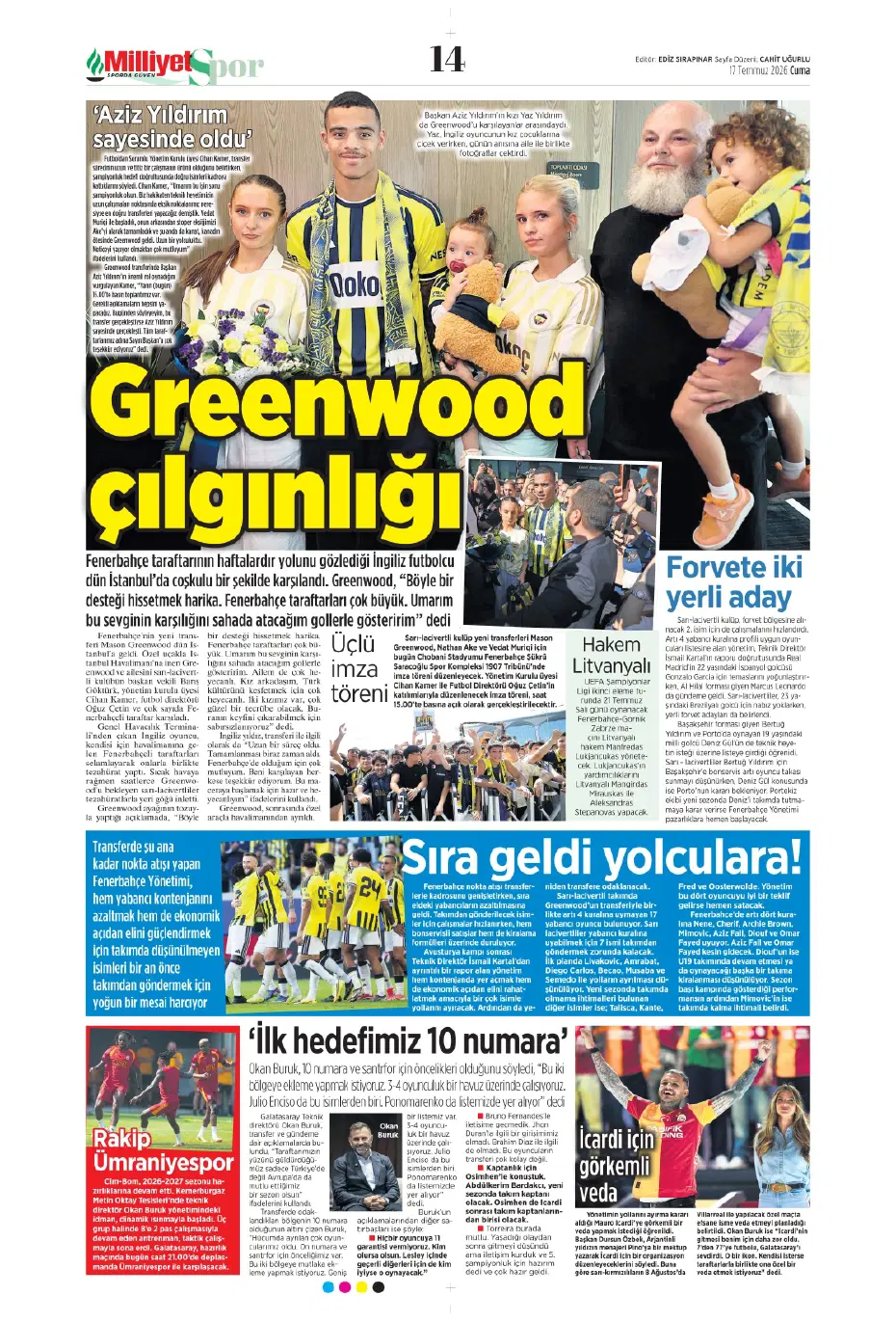 Fenerbahçe'den yılın sürprizi: Paul Onuachu | Sporun manşetleri - 14