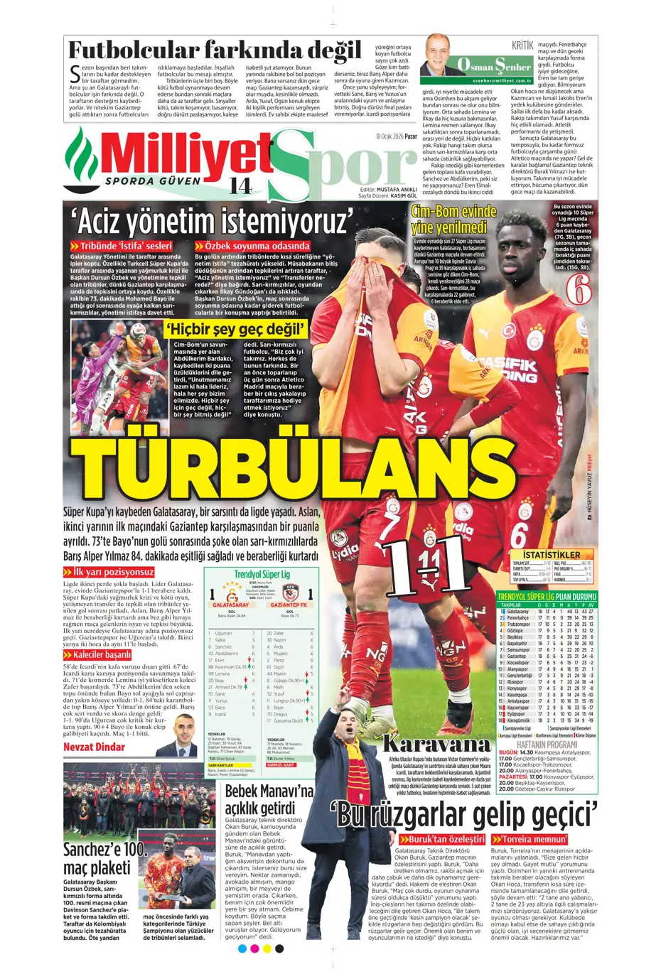 "Galatasaray'dan Gaziantep maçı sonrası transfer: Gemileri yaktı" | Sporun manşetleri - 25