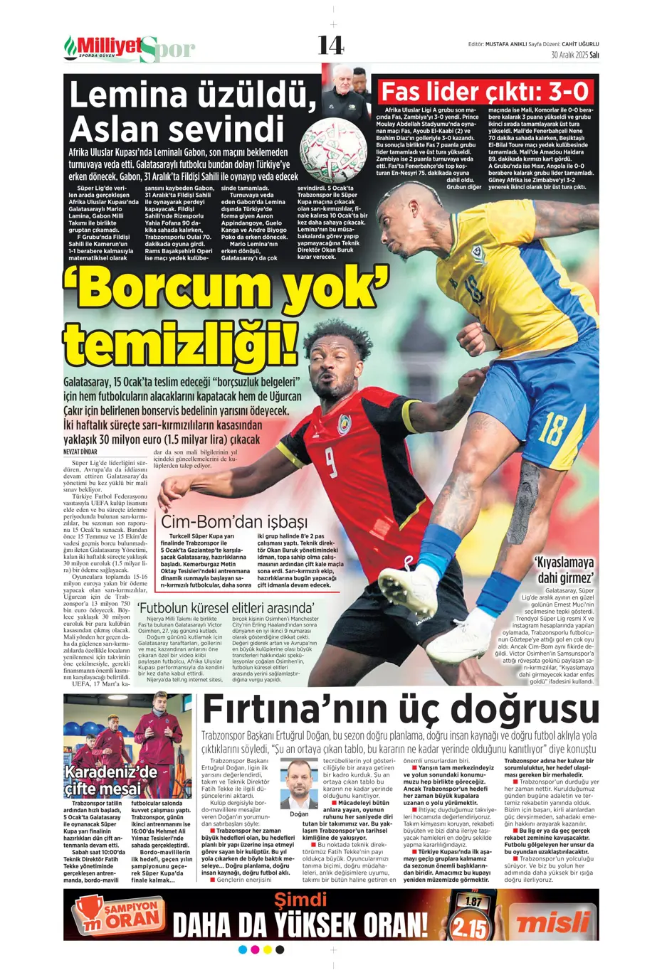 "Marco Asensio için çok çarpıcı iddia" | Sporun manşetleri - 30