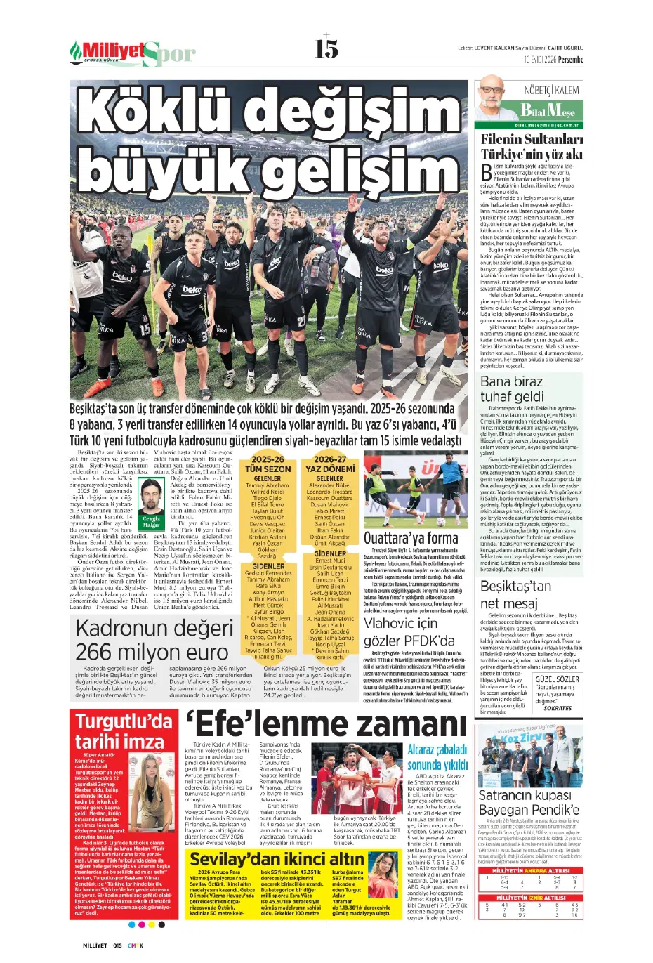 Ve Trabzonspor, Arda Turan'ı bırakmadı: Flaş karar | Sporun manşetleri - 6 Ve Trabzonspor, Arda Turan'ı bırakmadı: Flaş karar | Sporun manşetleri - 6