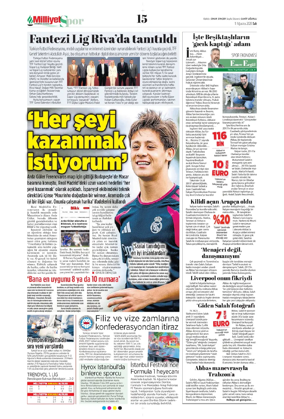 Ederson takasıyla yıldız sol kanat Fenerbahçe'ye geliyor | Sporun manşetleri - 8