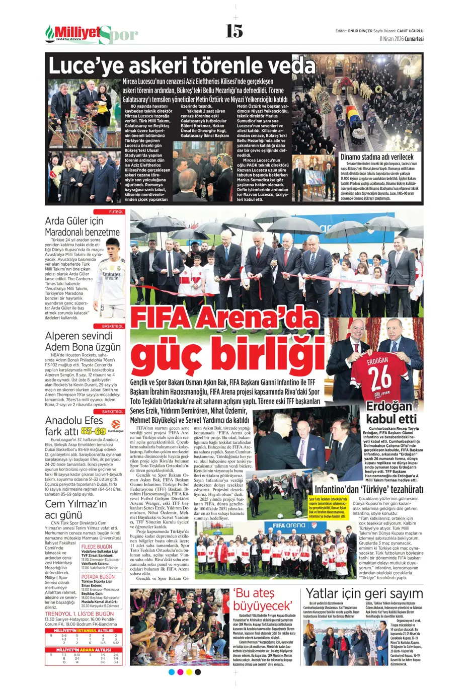 "Devler Osimhen için sırada" | Sporun manşetleri - 29