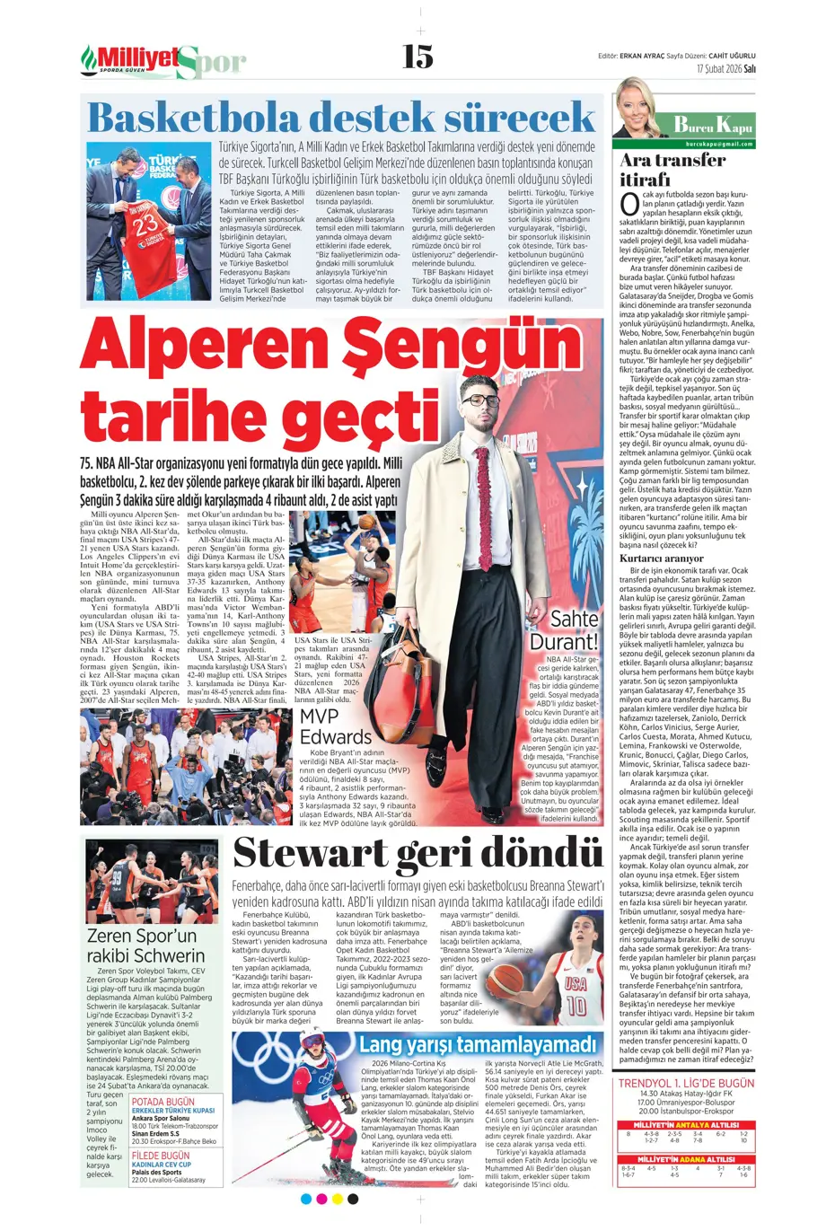 "Fenerbahçe'den Serhou Guirassy bombası! Yeni sezonun yeni golcüsü" | Sporun manşetleri - 23