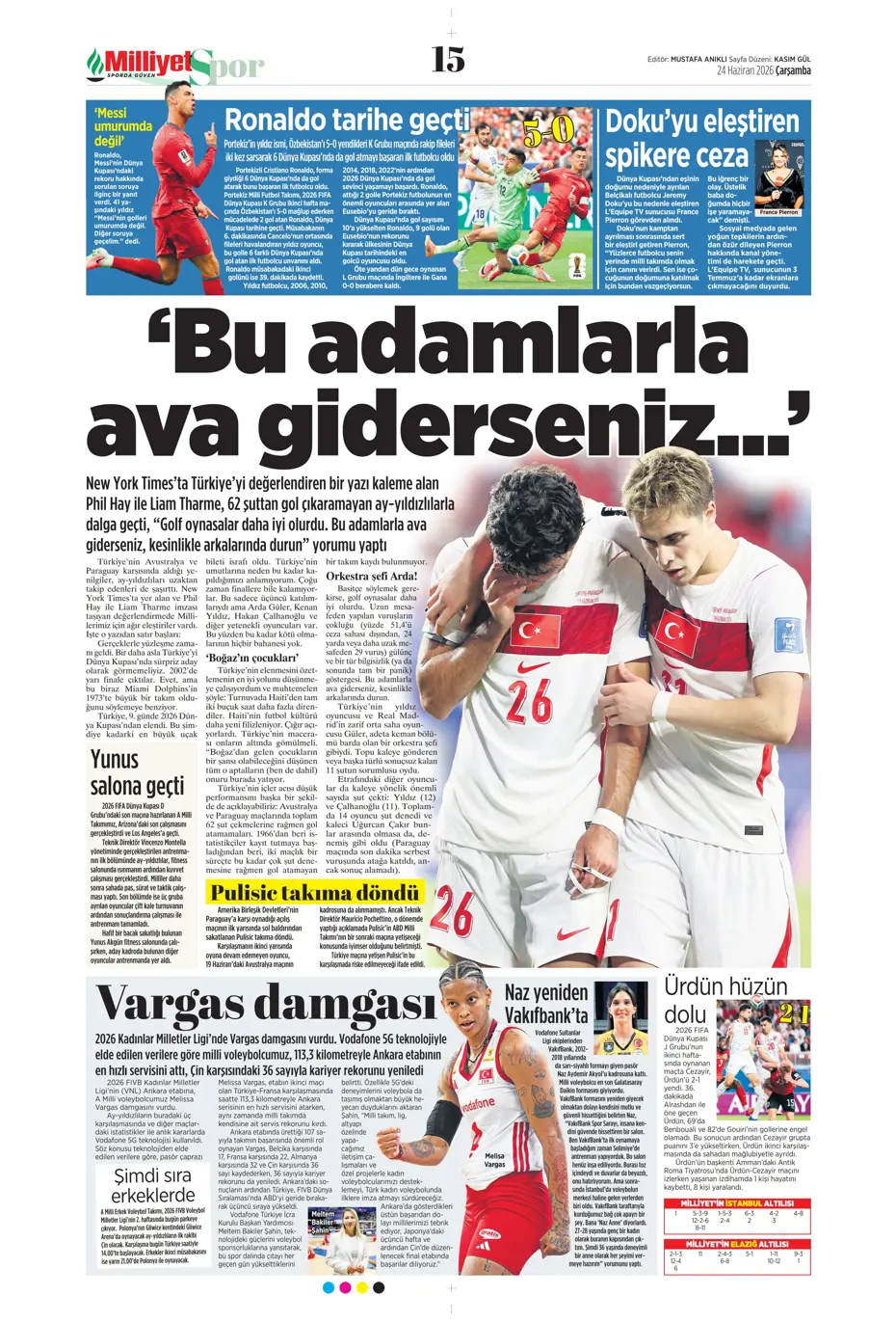 Shomurodov'a karşılık 3 isim! Fenerbahçe'den yılın takası | Sporun manşetleri - 24