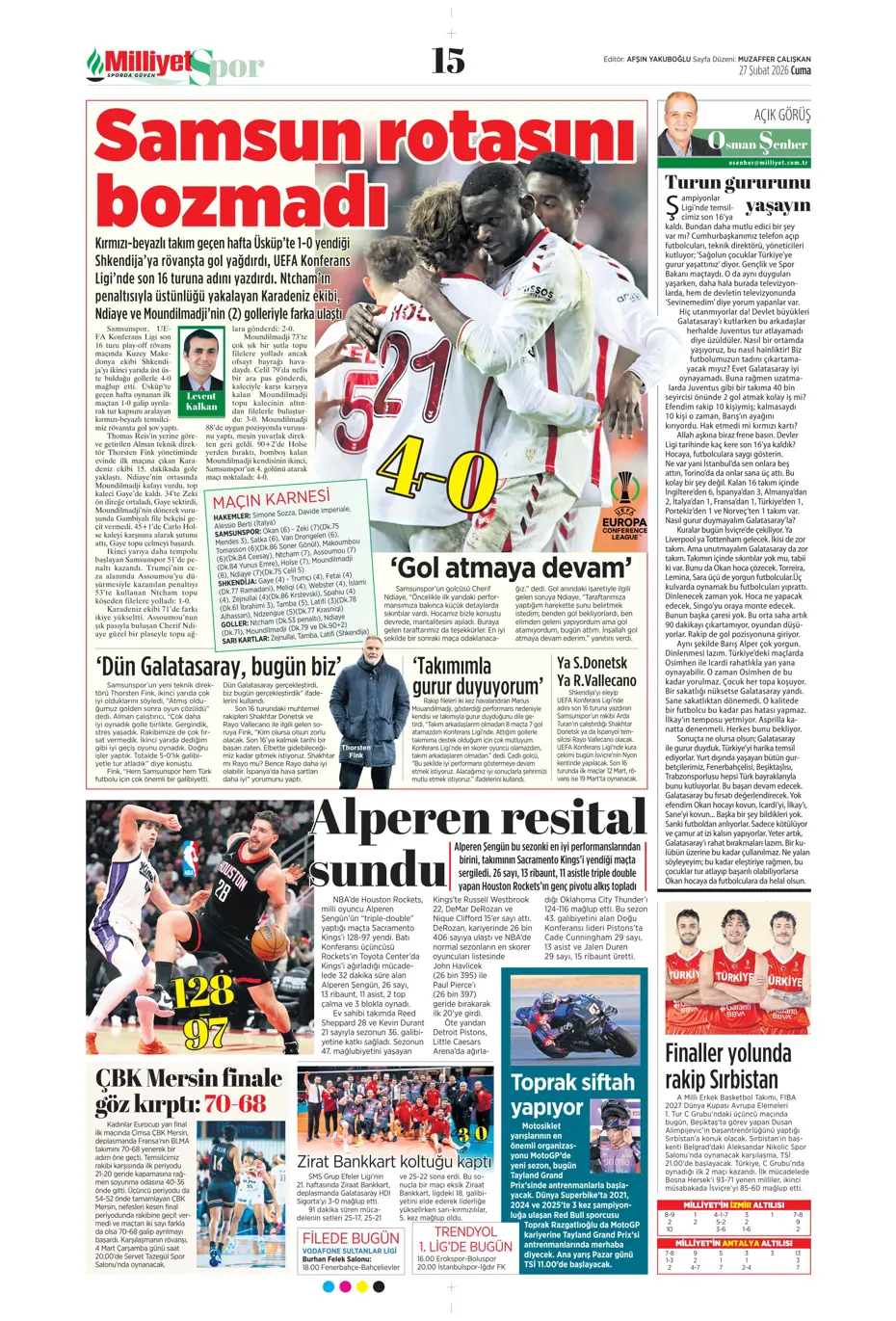 "Osimhen için müthiş iddia!" | Sporun manşetleri - 28 "Osimhen için müthiş iddia!" | Sporun manşetleri - 28