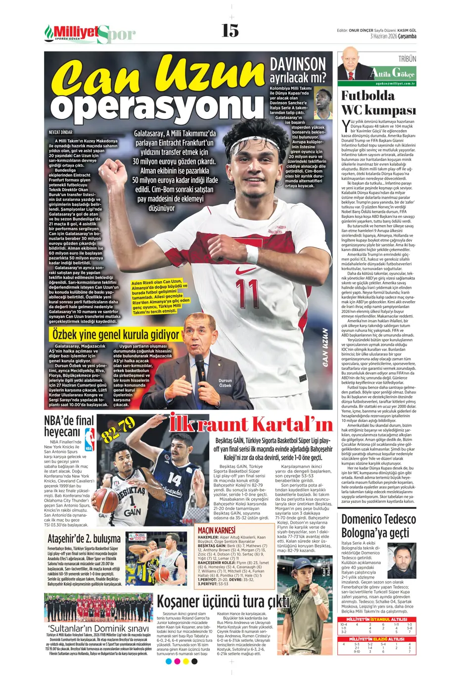 Hakan Safi'den kaleci bombası: Maldini bu ismi bizzat önerdi | Sporun manşetleri - 26