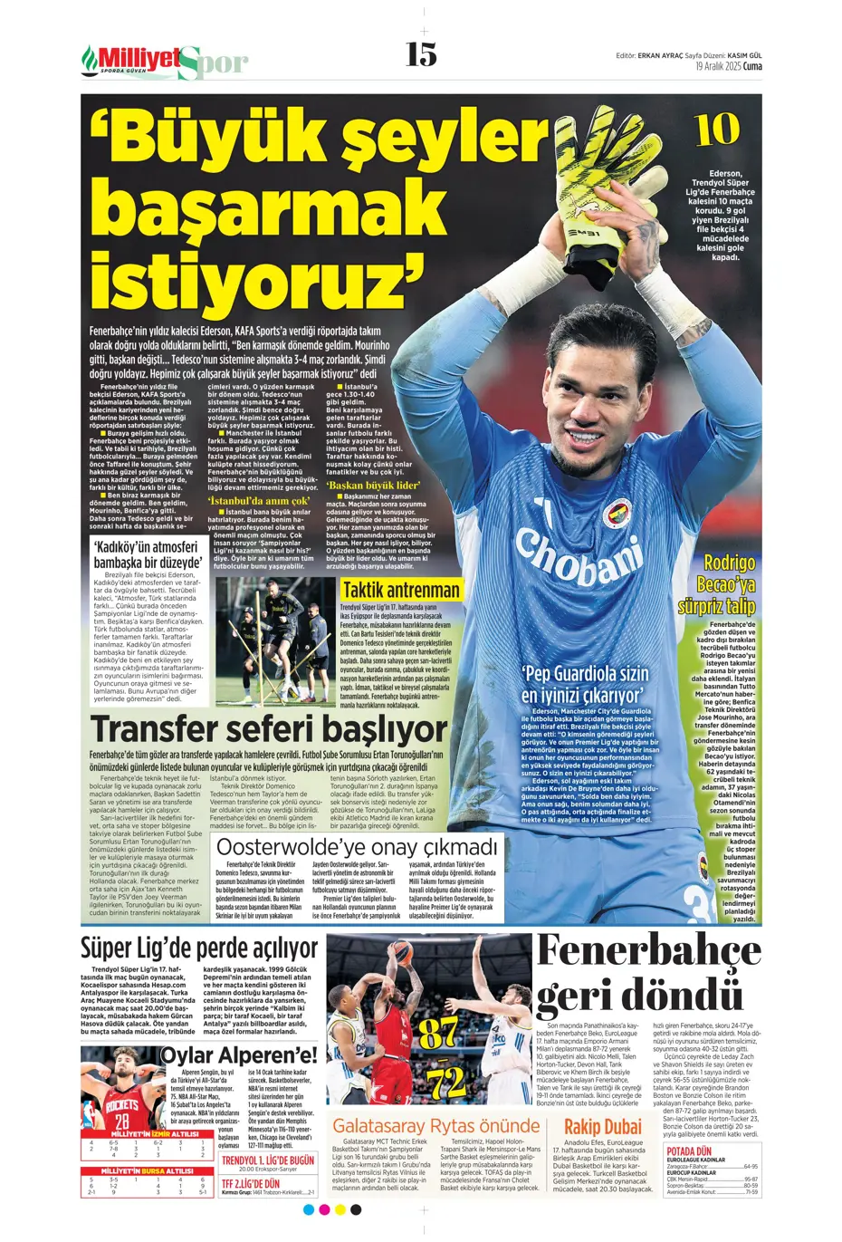 "Ve Lucas Beraldo'dan Galatasaray'a cevap geldi" | Sporun manşetleri - 24