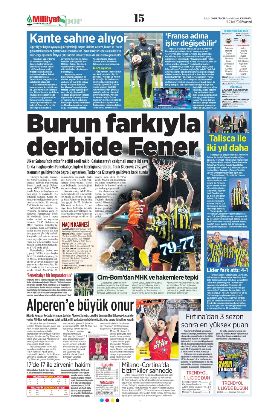 "Galatasaray'da yeni sezonun ilk transferi şimdiden belli" | Sporun manşetleri - 27