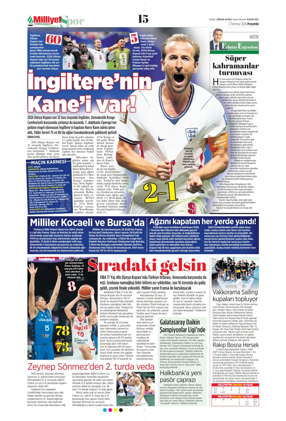 Fenerbahçe'den şok Malang Sarr kararı! Anlaşma sağlanmışken yüz çevrildi | Sporun manşetleri - 19 Fenerbahçe'den şok Malang Sarr kararı! Anlaşma sağlanmışken yüz çevrildi | Sporun manşetleri - 19