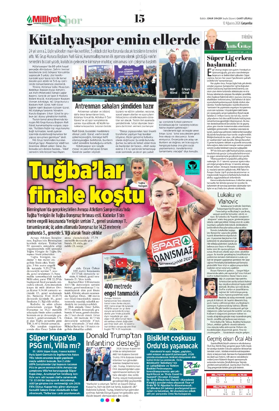 Fred'in hemen ardından bir veda daha geliyor! Yerine gelecek isim çoktan belli | Sporun manşetleri - 9 Fred'in hemen ardından bir veda daha geliyor! Yerine gelecek isim çoktan belli | Sporun manşetleri - 9