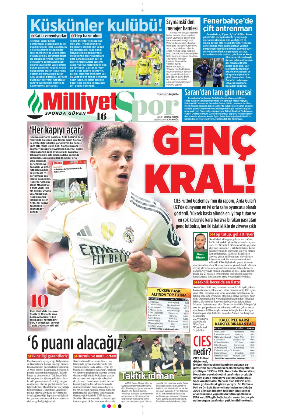 "Fenerbahçe, Tedesco'yla ilgili kararını verdi" | Sporun manşetleri - 12