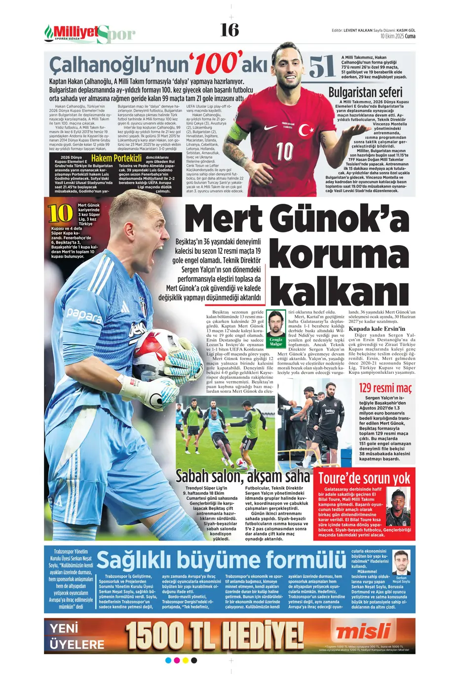 "Sadettin Saran ilk transferini milli yıldızla yapıyor" | Sporun manşetleri - 14