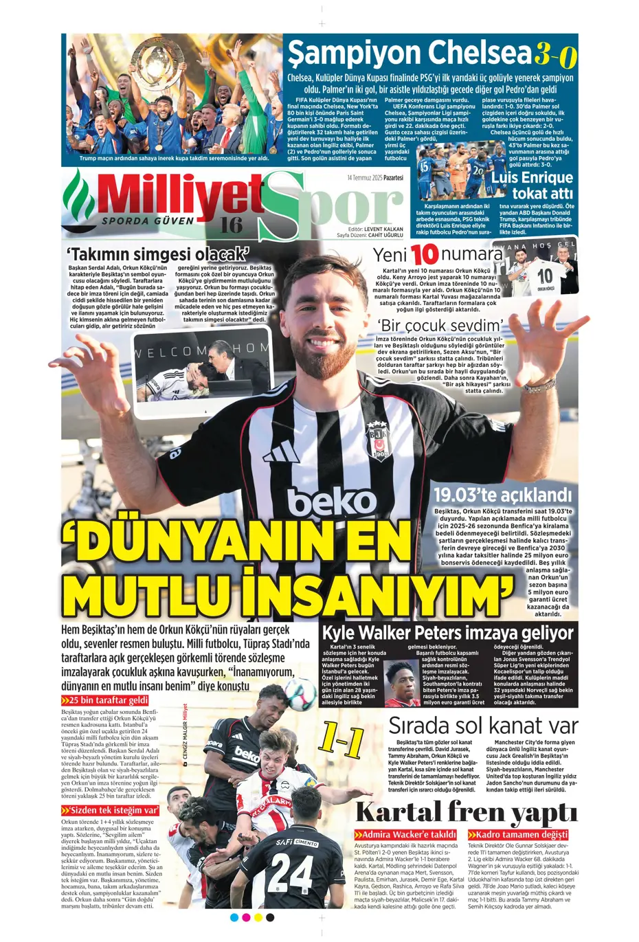 "Marco Asensio Fenerbahçe'de" | Sporun manşetleri - 12