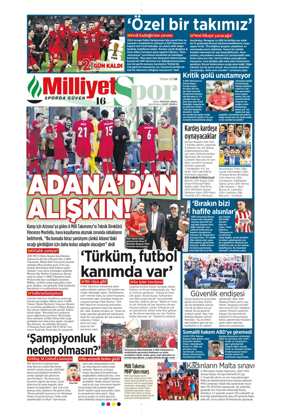Aziz Yıldırım sonrası ilk ayrılık için İstanbul'a geliyorlar | Sporun manşetleri - 16 Aziz Yıldırım sonrası ilk ayrılık için İstanbul'a geliyorlar | Sporun manşetleri - 16