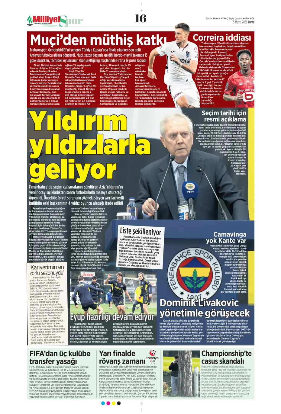 Ve Guirassy, Fenerbahçe ateşini yaktı | Sporun manşetleri - 31