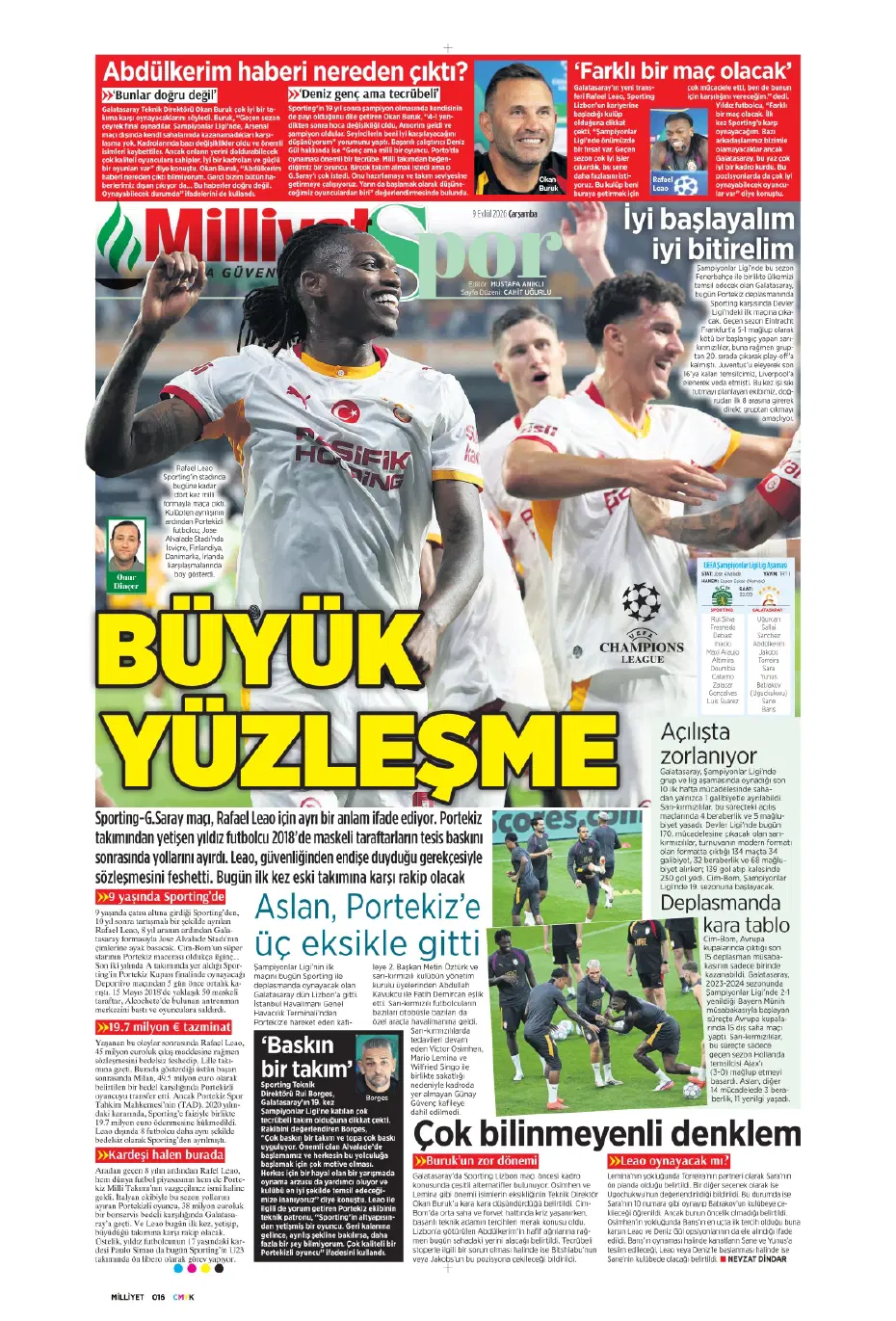 Ve Galatasaray'da anlaşma tamam, 4 yıllık imza: Resmi açıklama an meselesi | Sporun manşetleri - 15 Ve Galatasaray'da anlaşma tamam, 4 yıllık imza: Resmi açıklama an meselesi | Sporun manşetleri - 15