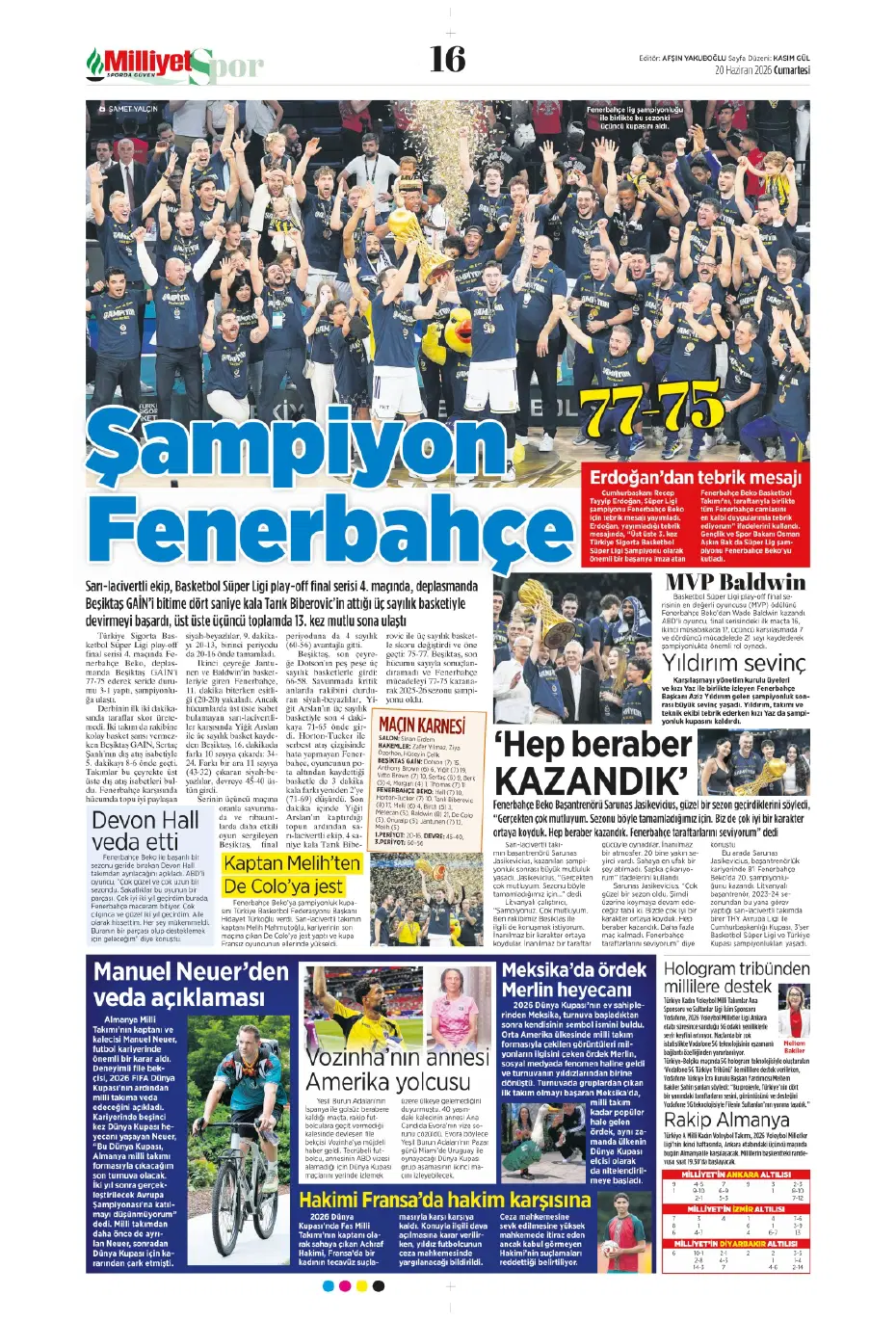 Ve Fenerbahçe için İstanbul'da! Fransız yıldızı Oğuz Çetin izledi, İsmail Kartal onayladı | Sporun manşetleri - 17