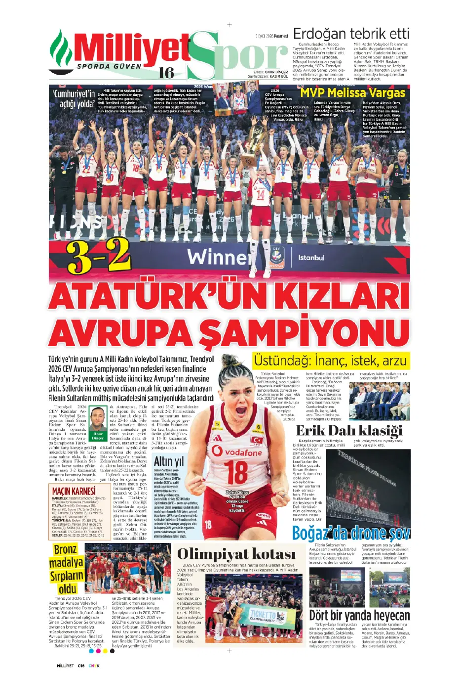 "İsmail Kartal'ın kader virajı" | Sporun manşetleri - 20