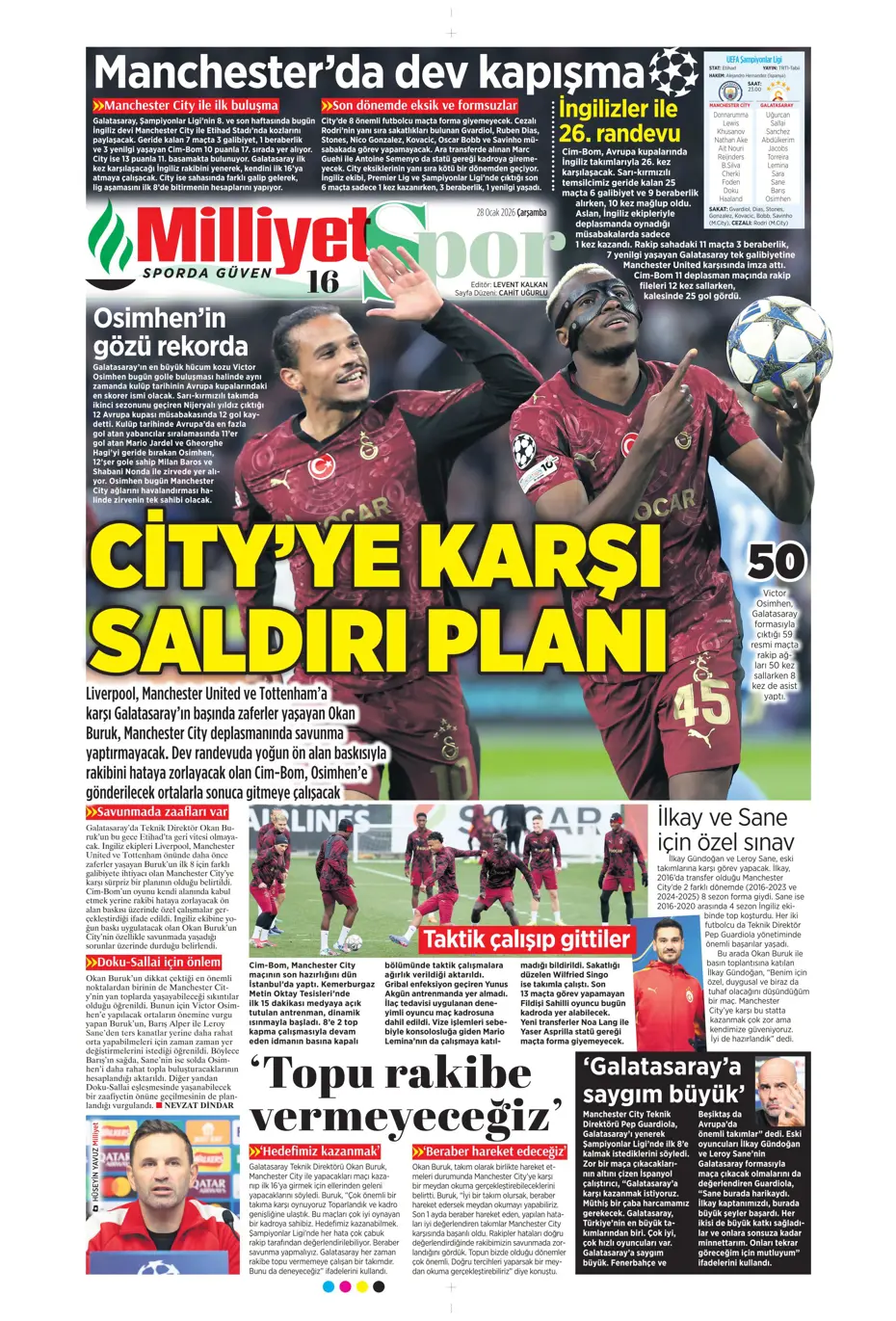 "Jose Mourinho Fenerbahçe'den bomba transfer yapıyor" | Sporun manşetleri - 23