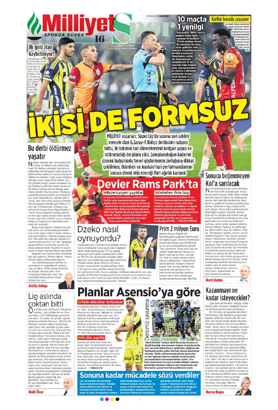 "Orkun Kökçü için 60 milyon euroyu gözden çıkardılar" | Sporun manşetleri - 18