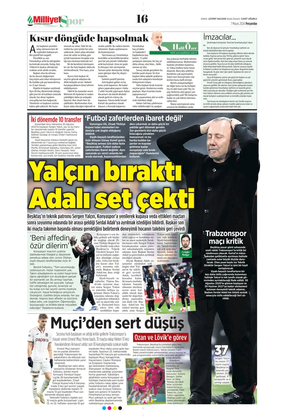 İşte Hakan Safi'nin teknik direktör adayları | Sporun manşetleri  - 32