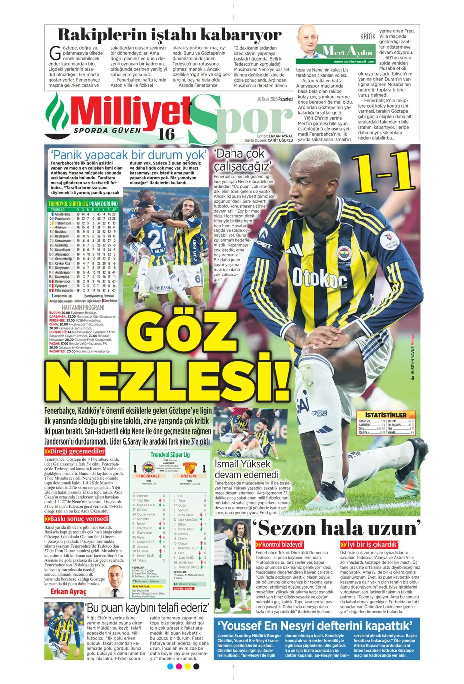 "Galatasaray'dan Icardi için bomba karar çıktı" | Sporun manşetleri - 27