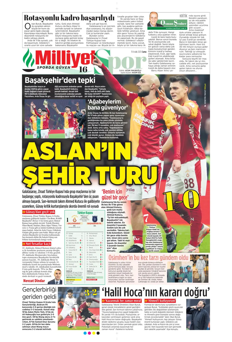 "Ve Lucas Beraldo'dan Galatasaray'a cevap geldi" | Sporun manşetleri - 33