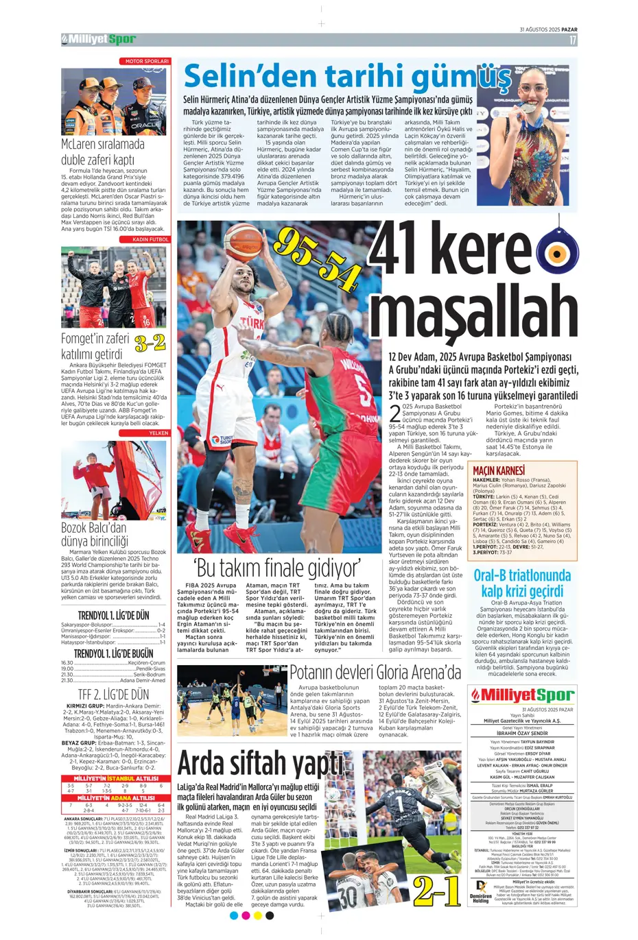 "Roger Schmidt'ten Fenerbahçe kararı" | Sporun manşetleri - 15