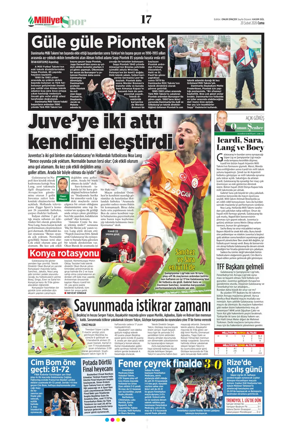 "Vitor Pereira Fenerbahçe'yi mat etti" | Sporun manşetleri - 24