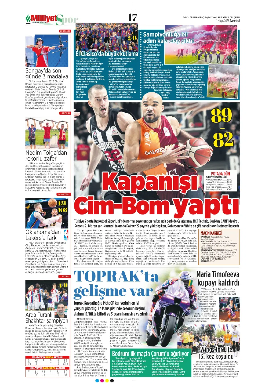 Güle güle Archie Brown! Fenerbahçe'de 4 ayrılıkla yaprak dökümü başlıyor | Sporun manşetleri - 19