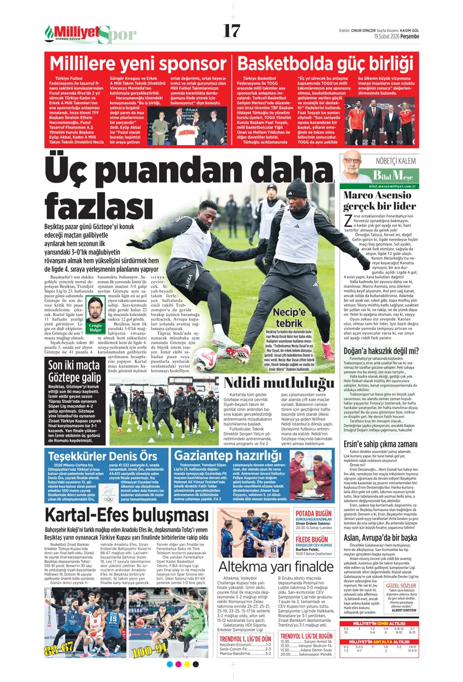 "Napoli'den Galatasaray'a Noa Lang için görülmemiş jest" | Sporun manşetleri - 28