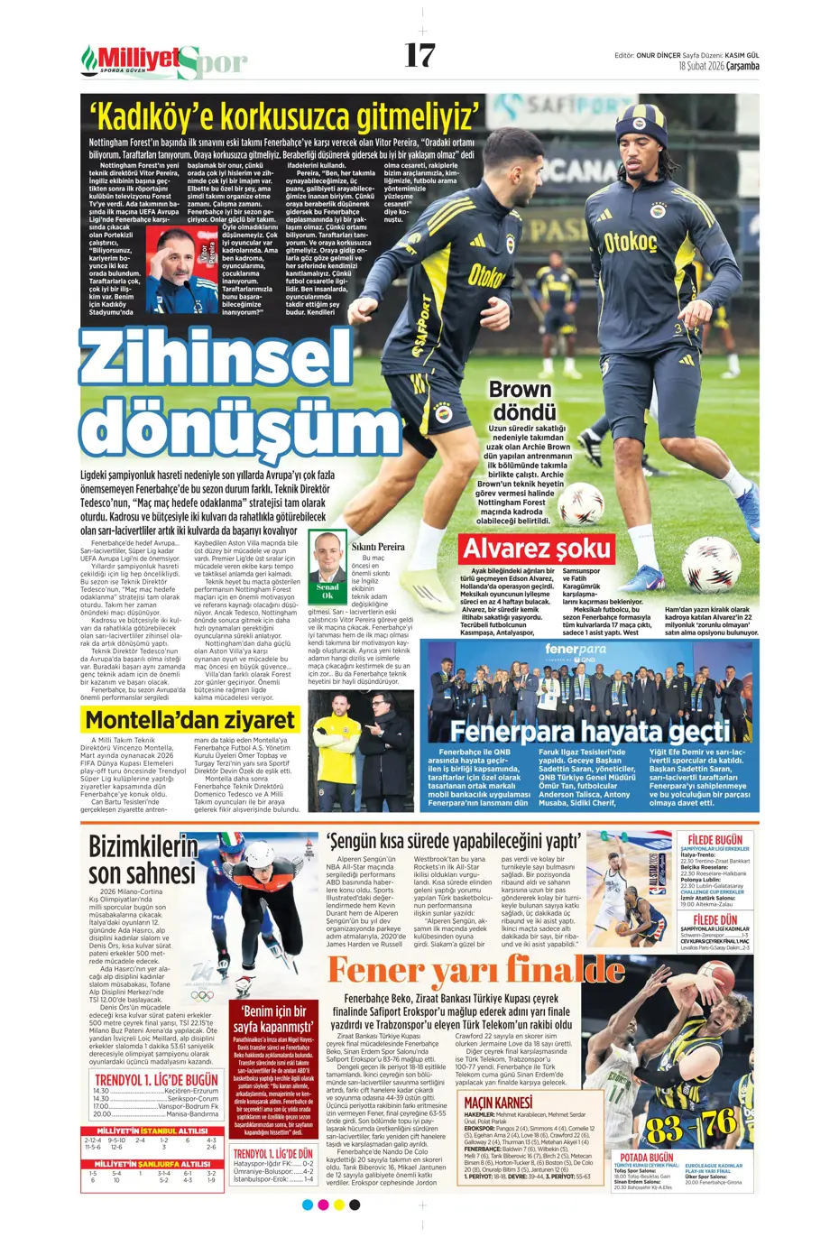 "Aslan Juve'yi perişan etti" | Sporun manşetleri - 25