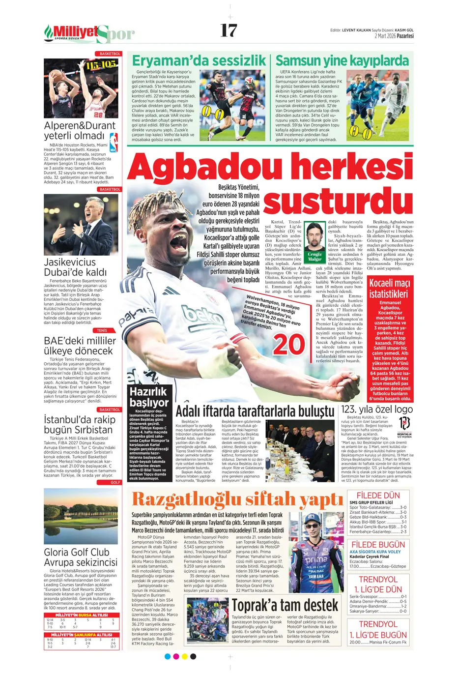 "Galatasaray'dan daha şimdiden Sacha Boey'la ilgili karar çıktı" | Sporun manşetleri - 36