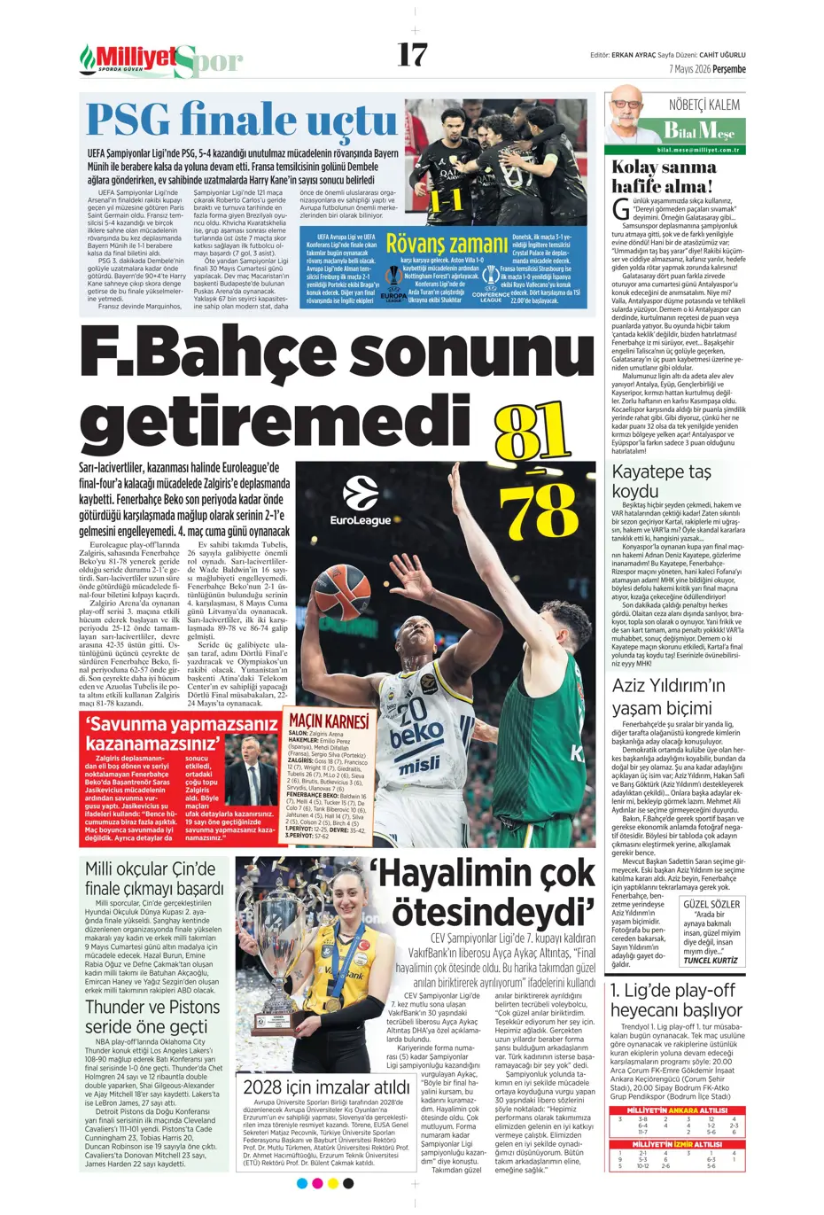 İşte Hakan Safi'nin teknik direktör adayları | Sporun manşetleri  - 25