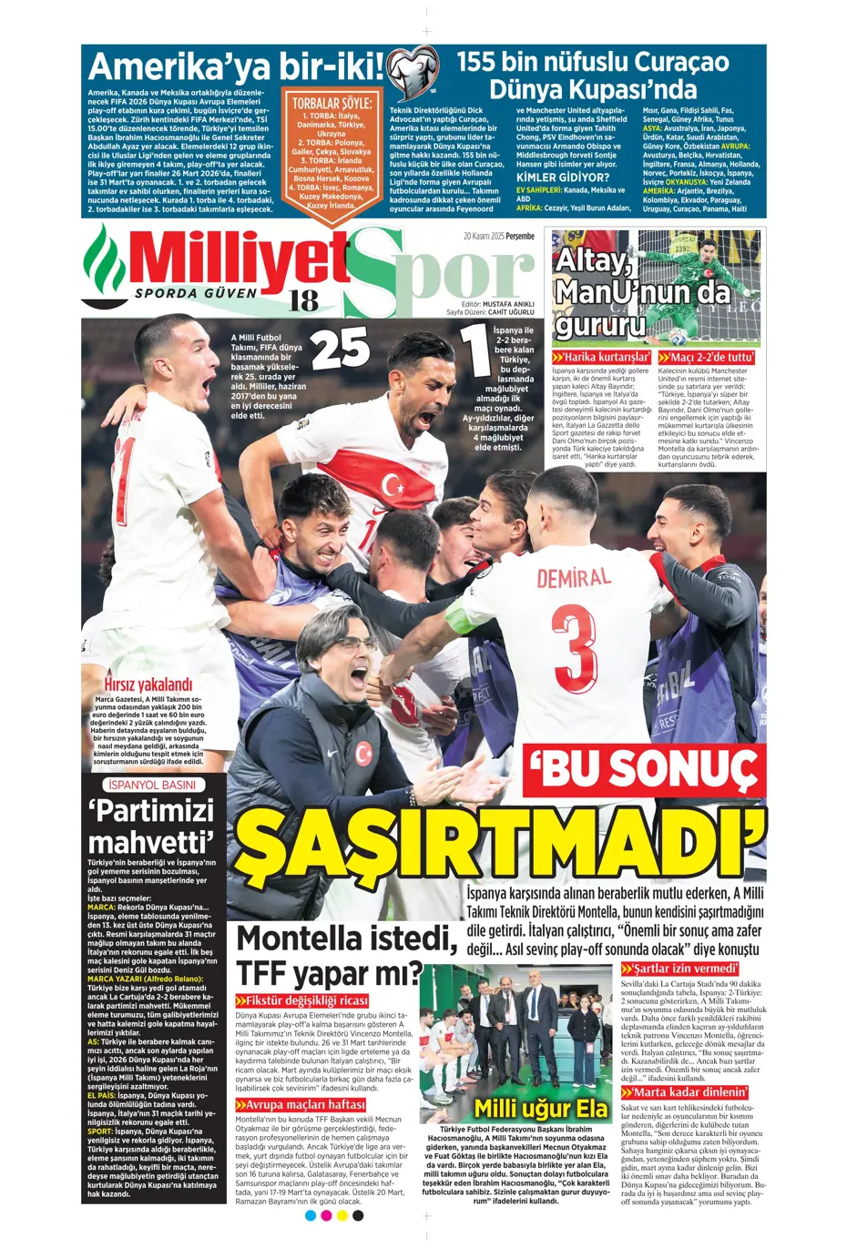 "Leao bombası" | Sporun manşetleri - 10