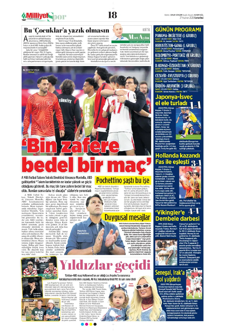 "Fenerbahçe'den bomba hamle: Oyarzabal" | Sporun manşetleri - 24