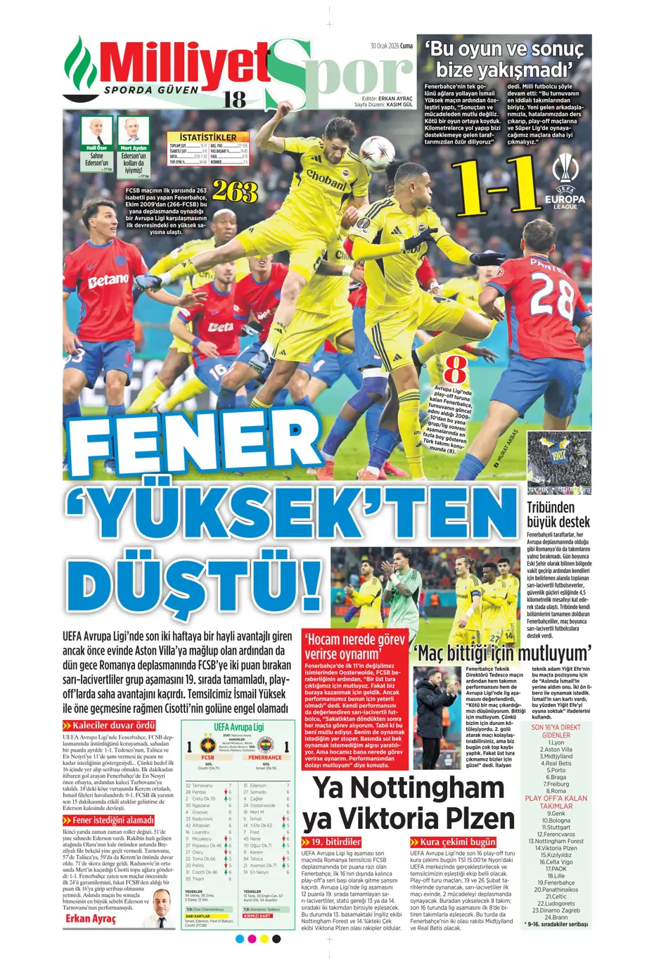 "Galatasaray'ın Gueye transferi tamam" | Sporun manşetleri - 39