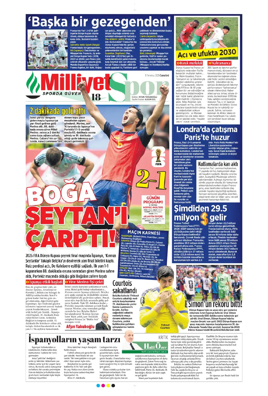 Kerem Aktürkoğlu için rekor teklif | Sporun manşetleri - 15